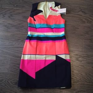 NWT! Bold Color Block Dress